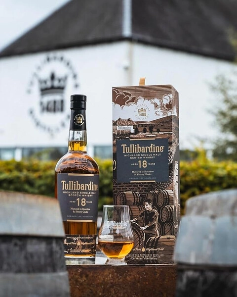 Виски «Tullibardine» 18 Years Old, в подарочной коробке, 0.7 л