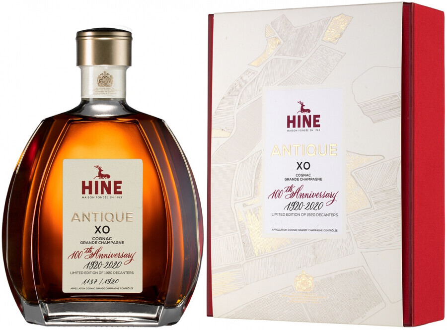 Cognac Hine, Antique XO, with box, 700 ml Hine, Antique XO, with 