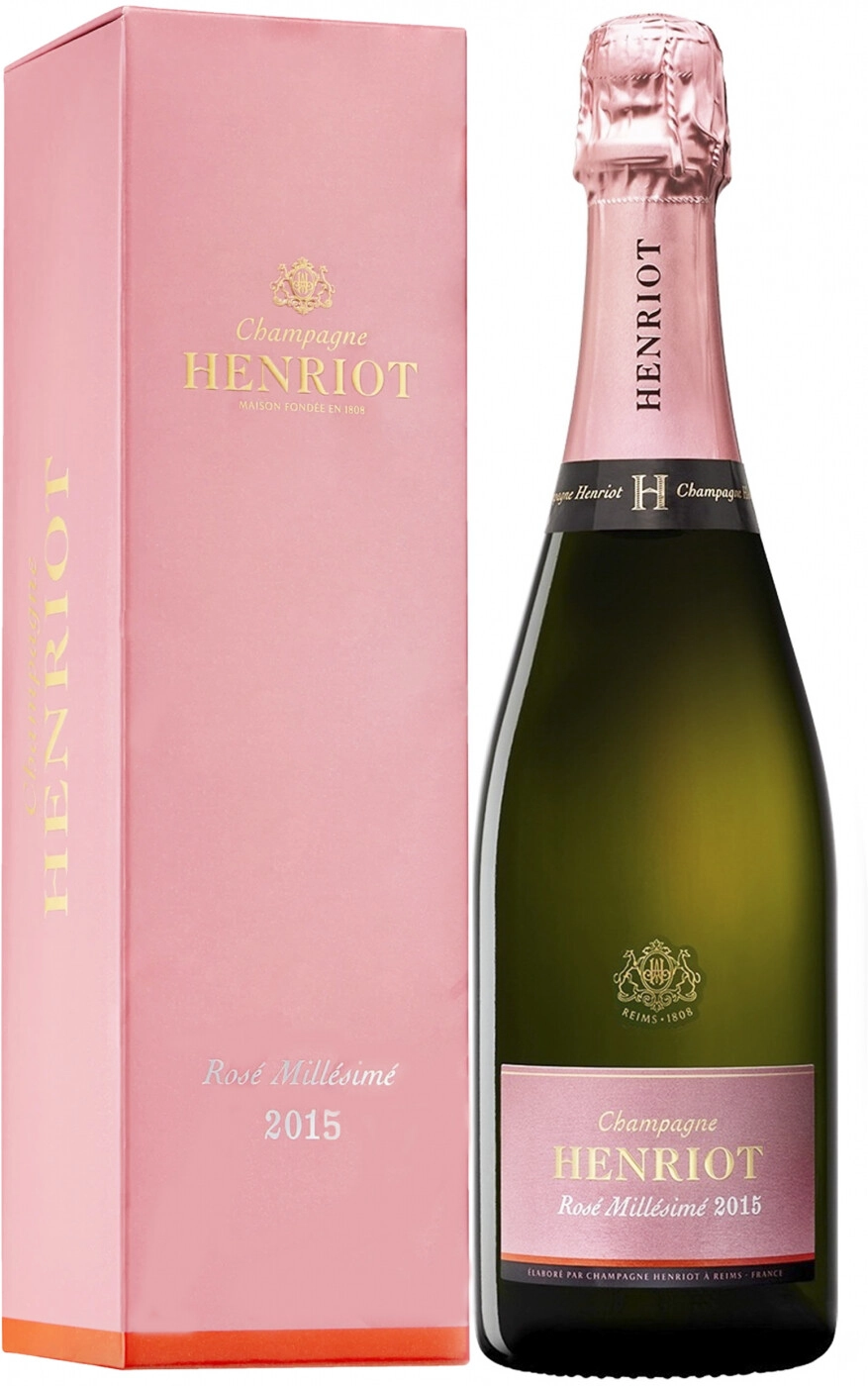 Champagne Henriot, Brut Millesime Rose, 2015, gift box, 750 ml
