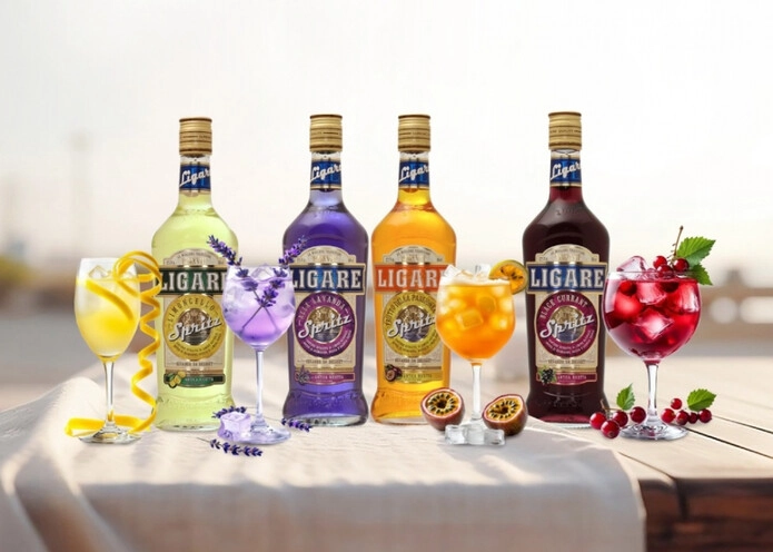 Аперитив «Ligare» Black Currant Spritz, 0.5 л — купить аперитив