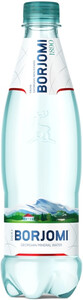 Газированная вода Боржоми, в пластиковой бутылке, 0.5 л