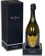 На фото изображение Dom Perignon 2000 in gift box, 0.75 L (Дом Периньон 2000 в подарочной коробке объемом 0.75 литра)