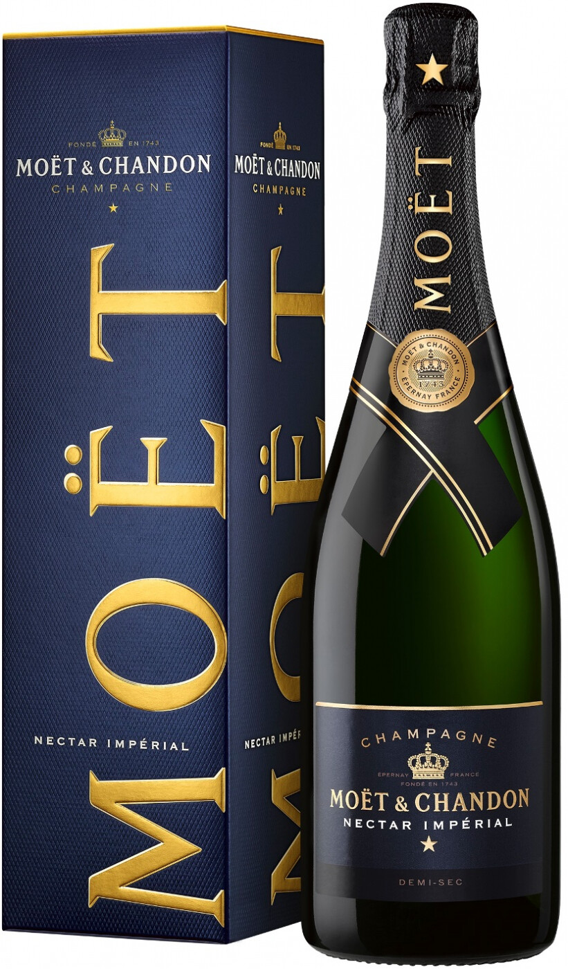 Champagne Moet & Chandon, Nectar Imperial, in gift 750 ml Moet Chandon, Nectar Imperial, in gift box – price, reviews