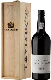 Taylors, Vintage Port, 1983, wooden box