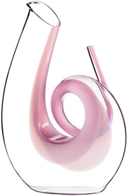 Riedel, Curly Decanter pink, 1.4 L