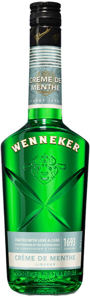 In the photo image Wenneker, Crème de Menthe Green, 0.7 L