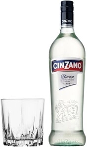 Cinzano Bianco & glass, 1 л