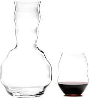 Riedel, Swirl Red wine, set of 4 glasses & decanter