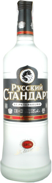 In the photo image Russian Standard Original, 3 L