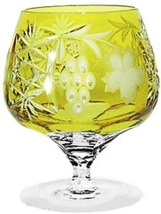 Ajka Crystal, Grape Amber, Brandy Stemglass, 300 ml