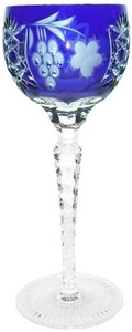Ajka Crystal, Grape Blue, Liquor Stemglass, 60 ml