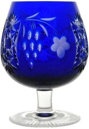 Ajka Crystal, Grape Blue, Brandy Stemglass, 300 ml