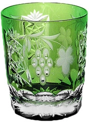 Ajka Crystal, Grape Emerald, Low Tumbler, 390 ml