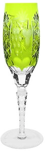 Ajka Crystal, Grape Reseda, Champagne Stemglass, 180 ml