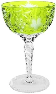 Ajka Crystal, Grape Reseda, Champagne Stemglass, 210 ml