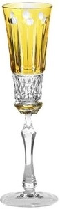 Ajka Crystal, St. Louis Amber, Champagne Stemglass, 120 ml