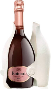 Розовое шампанское Ruinart, Rose Brut, gift wrap