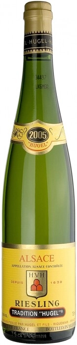 In the photo image Riesling Tradition AOC, 2005, 0.75 L