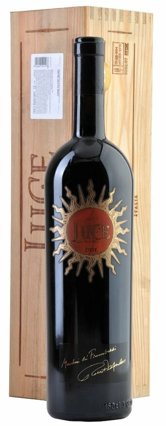 Wine Luce, 2001, wooden box, 1500 ml Luce, 2001, wooden box 
