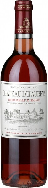 In the photo image Chateau dHaurets, Bordeaux AOC Rose, 2008, 0.75 L