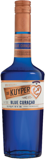 In the photo image De Kuyper Blue Curacao, 0.7 L
