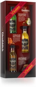 Glenfiddich, gift set with 3 miniature bottles (12 YO, 15 YO, 18 YO), 50 мл