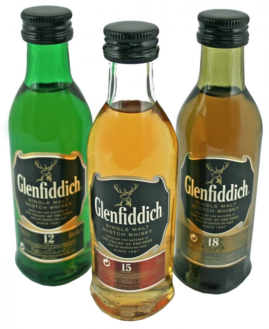 Glenfiddich 15 Year Old 3本セット Discover Glenfiddich Trio Pack Scotch 12, 15, 18 Year