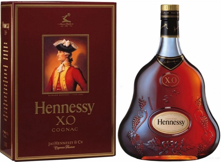 Cognac Hennessy X.O, with gift box, 1000 ml Hennessy X.O, with gift box –  price, reviews