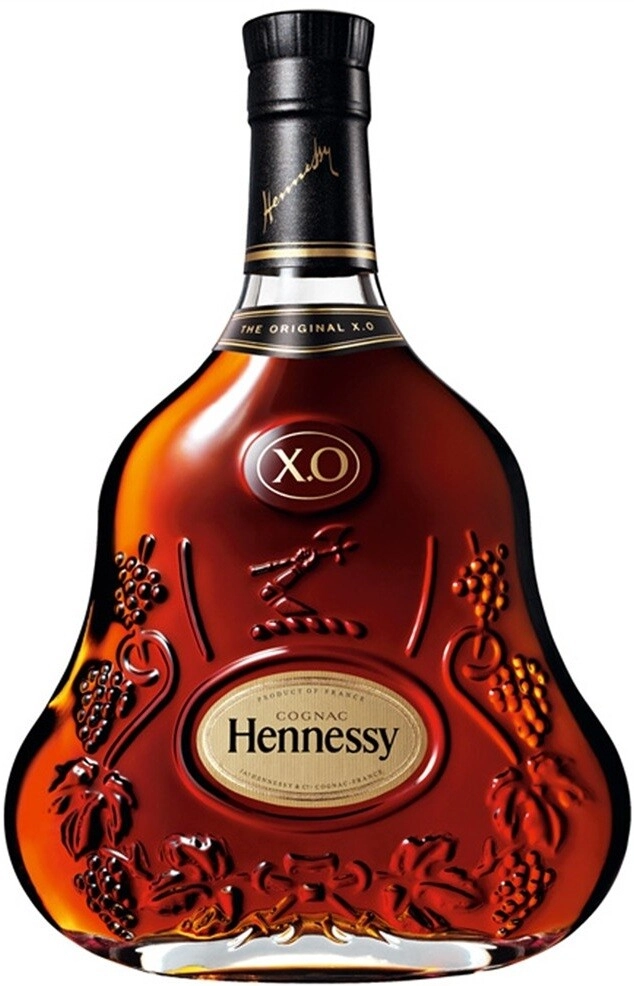 Cognac Hennessy X.O, with gift box, 1000 ml Hennessy X.O, with