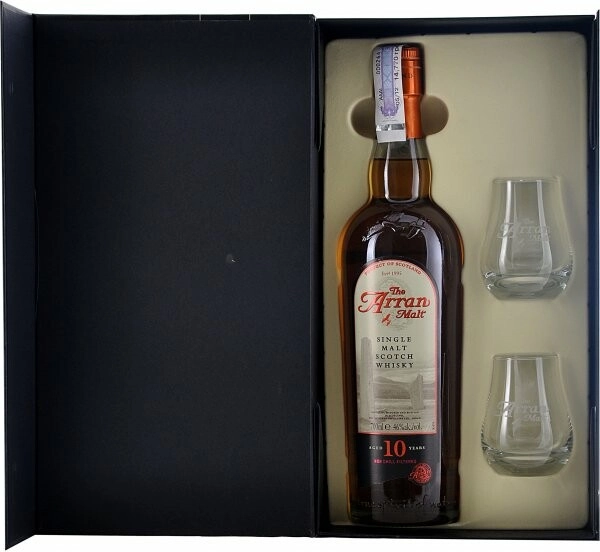 Whisky Arran, Robert Burns Single Malt, gift box with glass, 700 ml Arran,  Robert Burns Single Malt, gift box with glass – price, reviews