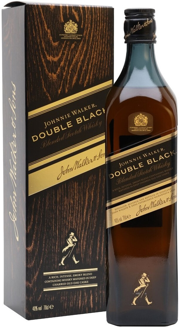 schilder wekelijks Vleien Whisky Johnnie Walker, Double Black, gift box, 700 ml Johnnie Walker, Double  Black, gift box – price, reviews