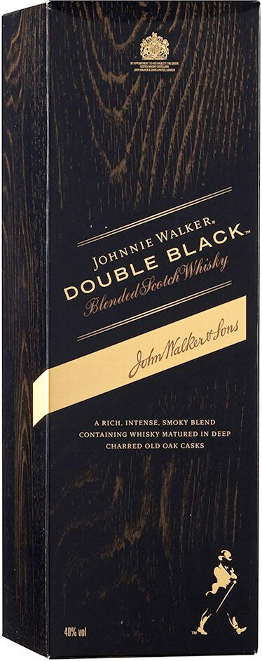 Alvorlig Stadion fremstille Whisky Johnnie Walker, Double Black, gift box, 700 ml Johnnie Walker, Double  Black, gift box – price, reviews