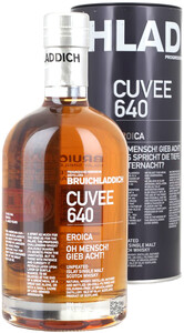 Bruichladdich, Cuvee 640 Eroica, 21 Years Old, in tube, 0.7 л