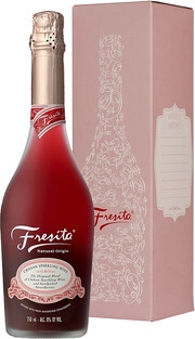 На фото изображение Fresita, gift box, 0.75 L (Фрезита, в подарочной коробке объемом 0.75 литра)