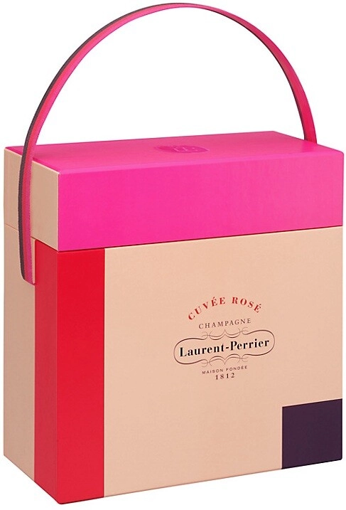 Champagne Gift Set - Laurent Perrier Rose (with two Champagne Glasses) –  GiftedNow