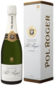 In the photo image Pol Roger, Brut Reserve, gift box, 0.75 L
