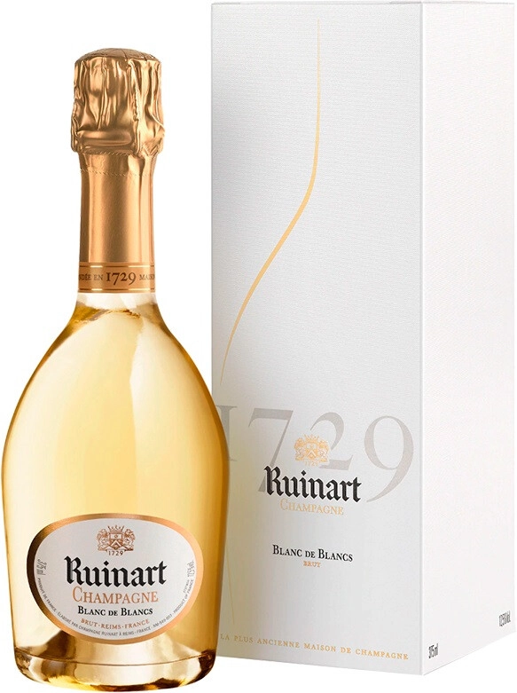 Champagne Ruinart, Blanc de Blancs, gift box, 375 ml Ruinart, Blanc de  Blancs, gift box – price, reviews