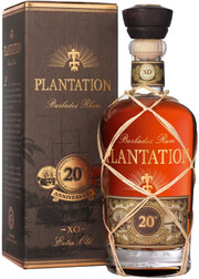 Темный ром Ferrand, Plantation Barbados Extra Old 20 Anniversary, 20 years, gift box, 0.7 л