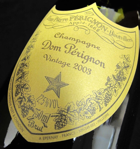 Dom Pérignon Vintage 2003 専用ボックス付き Dom Pérignon Vintage 2003 専用ボックス付き Dom Pérignon Vintage