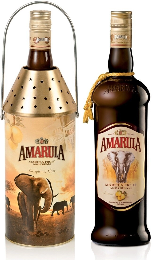 Liqueur Amarula Marula gift box Fruit Cream, gift Lantern, Amarula Fruit box – Cream, 700 price, ml reviews Marula Lantern