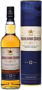 Виски Highland Queen Majesty, 12 Years Old, in tube, 0.7 л