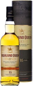 Виски Highland Queen Majesty, 16 Years Old, in tube, 0.7 л