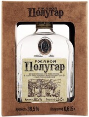 Polugar Rye, gift box, 615 ml