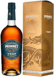 In the photo image Monnet VSOP, gift box, 0.7 L