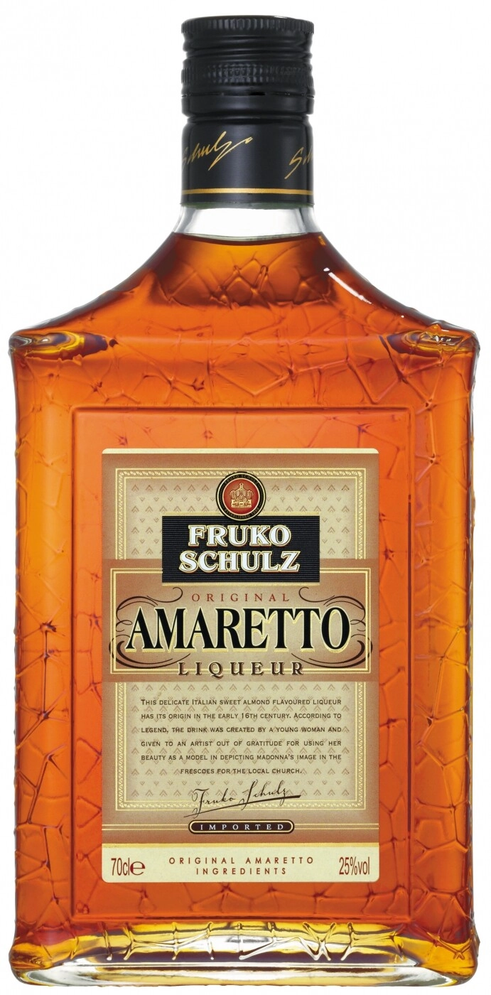 Ликер Fruko Schulz, Amaretto, 0.7 л — купить ликер Фруко Шульц, Амаретто,  700 мл – цена 1658 руб в Winestyle