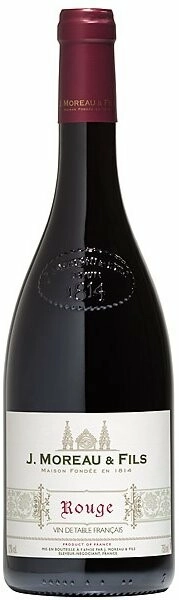 Moreau Rouge Vin de Table Français Wine J.Moreau & Fils, Rouge, 750 ml J.Moreau & Fils, Rouge – price