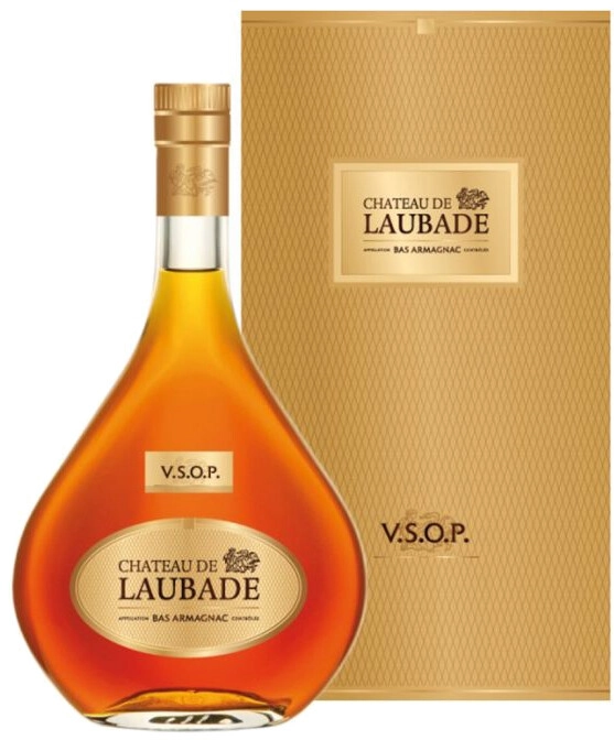 Armagnac Chateau de Laubade VSOP (Carafe Odile), gift box, 700 ml