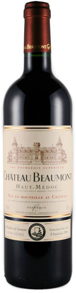 In the photo image Chateau Beaumont Haut-Medoc AOC Cru Bourgeois Superieur 2004, 0.75 L