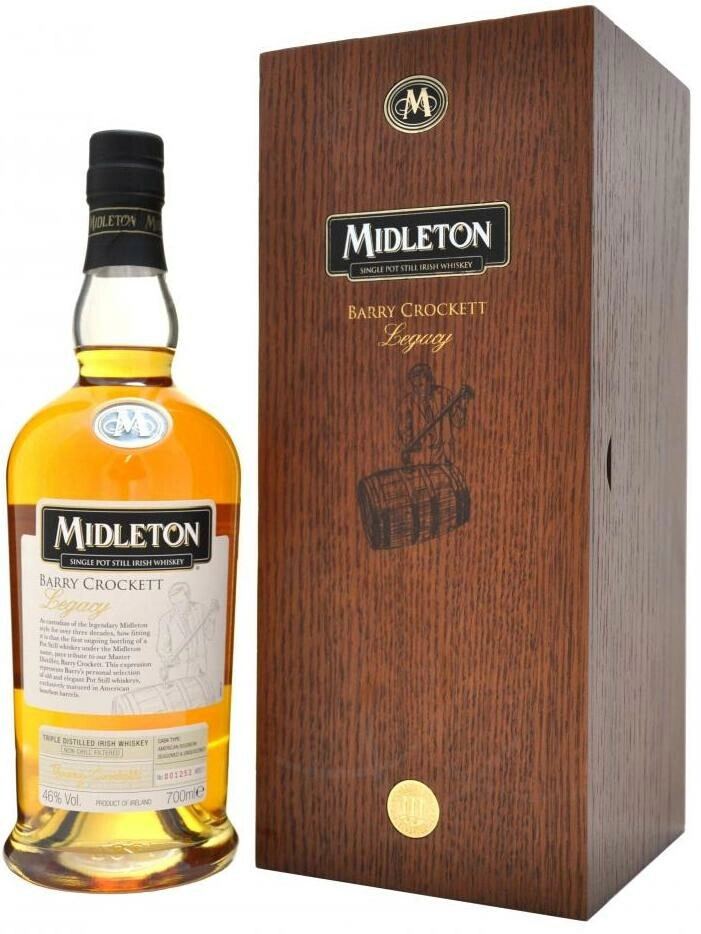 Whisky Midleton Barry Crockett Legacy, wooden box, 700 ml Midleton