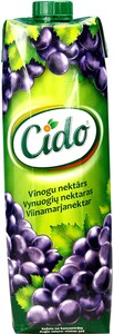 Сок Cido Grape nectar, 1 л